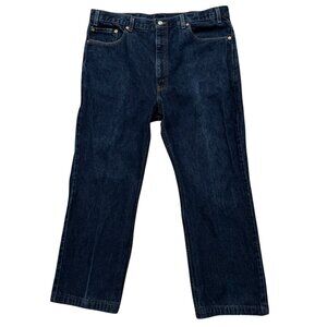 Levi's Denim Jeans Mens 40x34 (Hemmed 40x28) 517 Bootcut Blue VTG Y2K